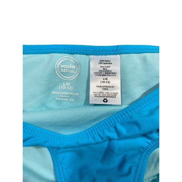 Wonder Nation Girls 2pc bikini Sz 10/12 - Picture 5 of 6